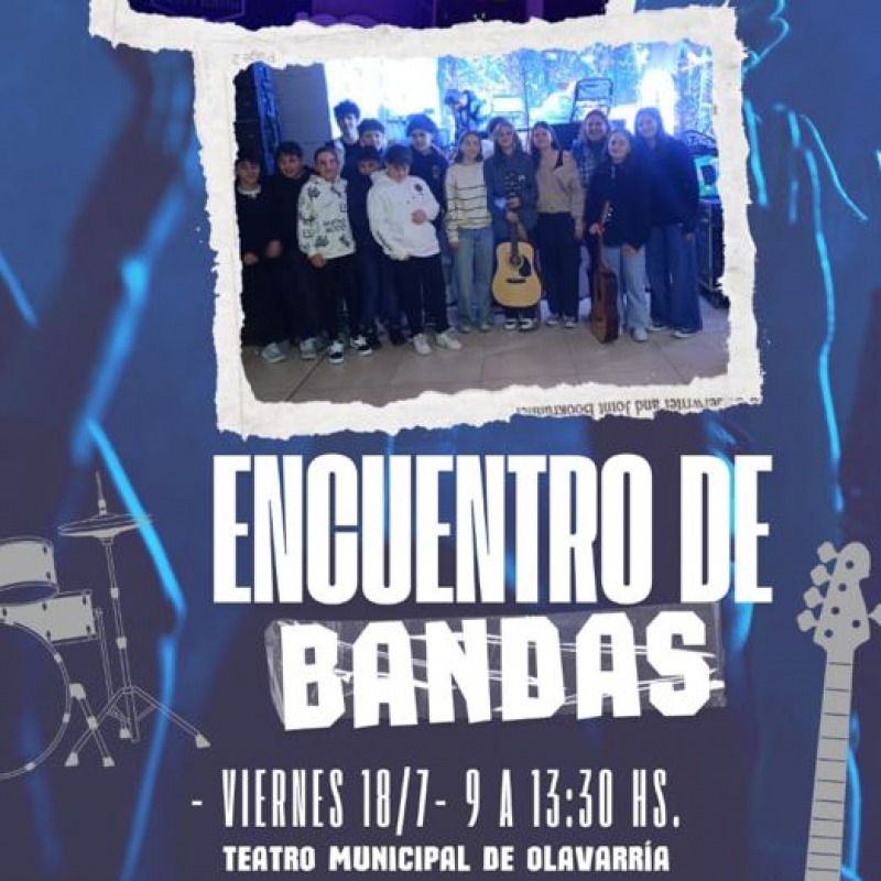 El encuentro de bandas de Libertas vuelve al Teatro